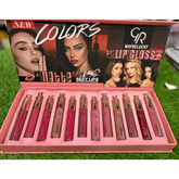 Pack of 12 GR Maybelucky Matte Lip Gloss